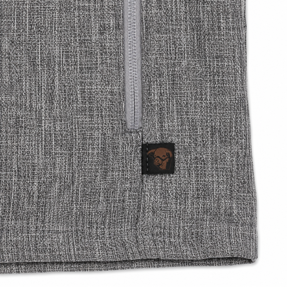 Lazy J Ranch Men's Aztec Print Bonded Jacket - Grey