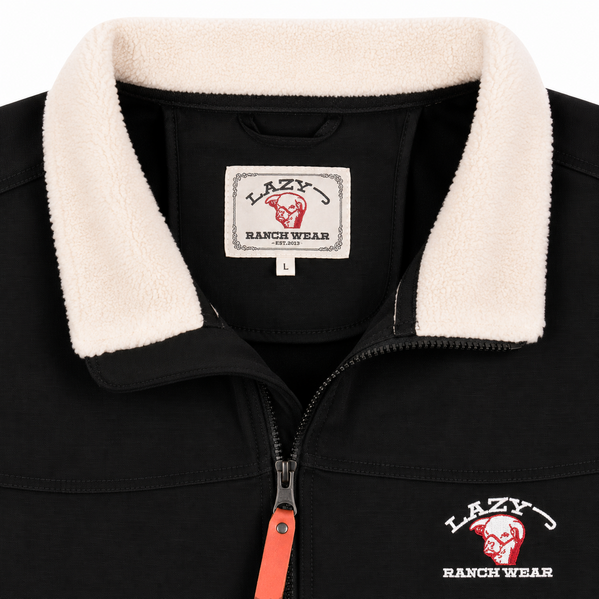Lazy J Ranch Men's Bonded Jacket - Black