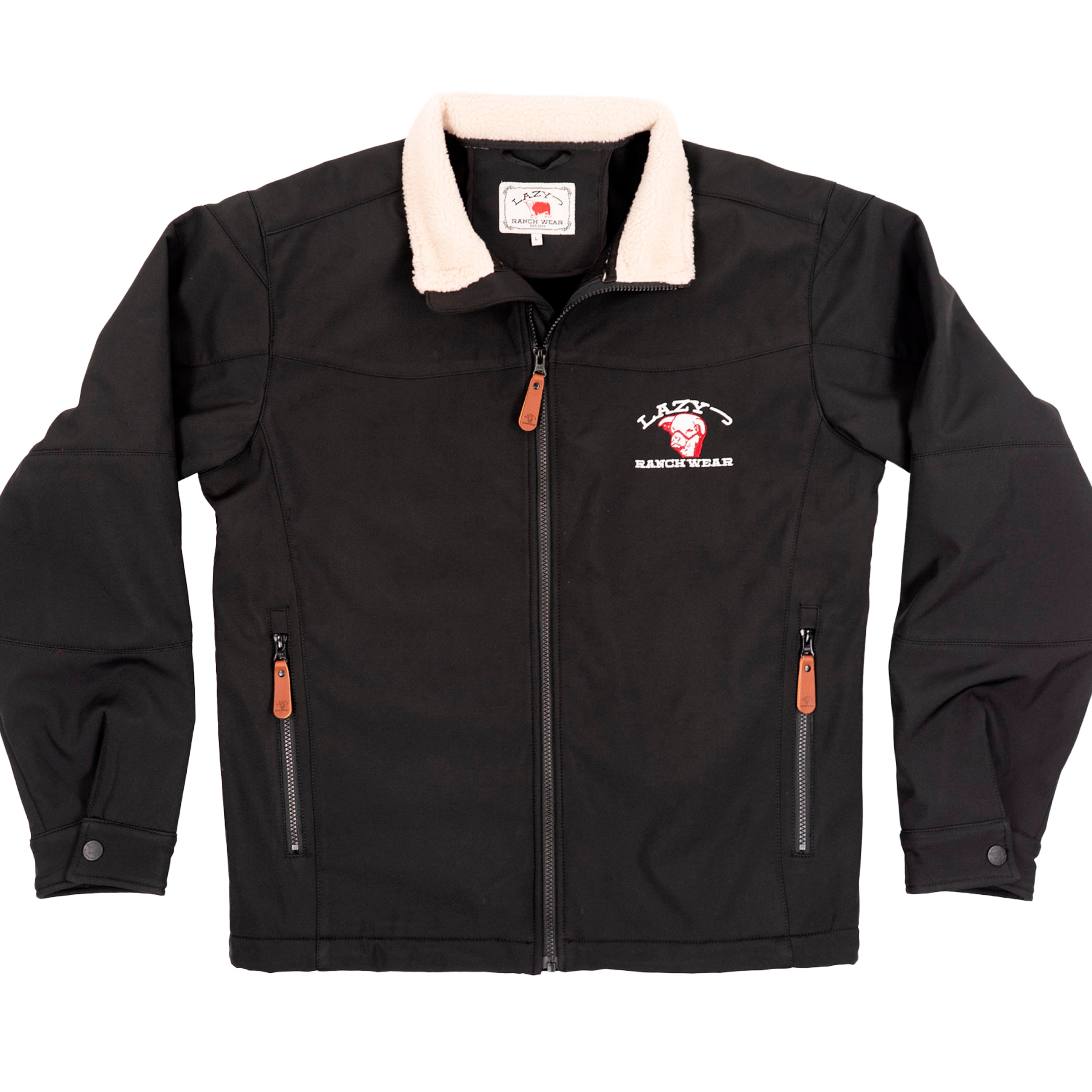 Lazy J Ranch Men's Bonded Jacket - Black