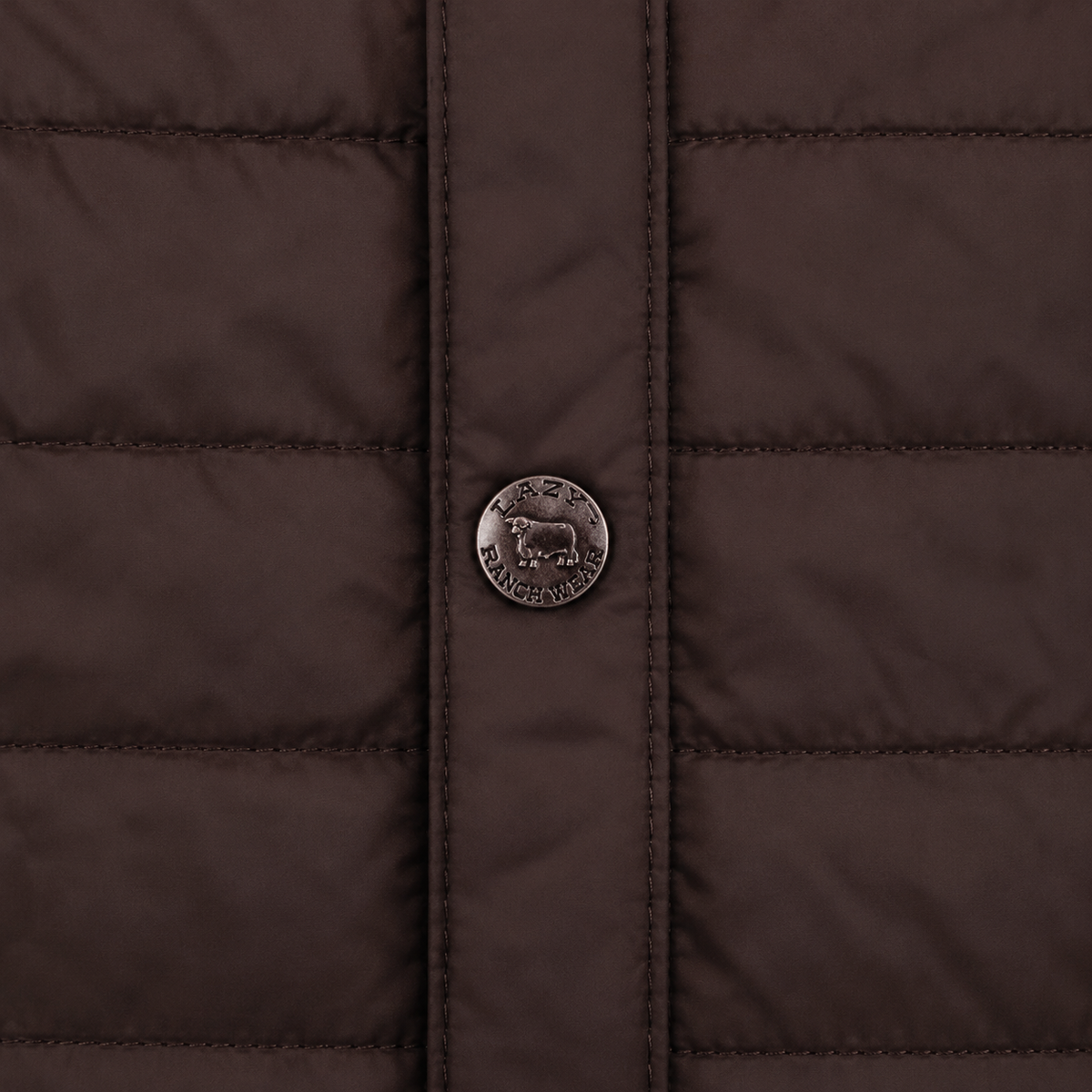 Lazy J Ranch Men's Lightweight Relaxed Fit Vest - Brown